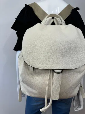 BOTTEGA VENETA CALFSKIN LETEAR DRAWSTRING BACKPACK