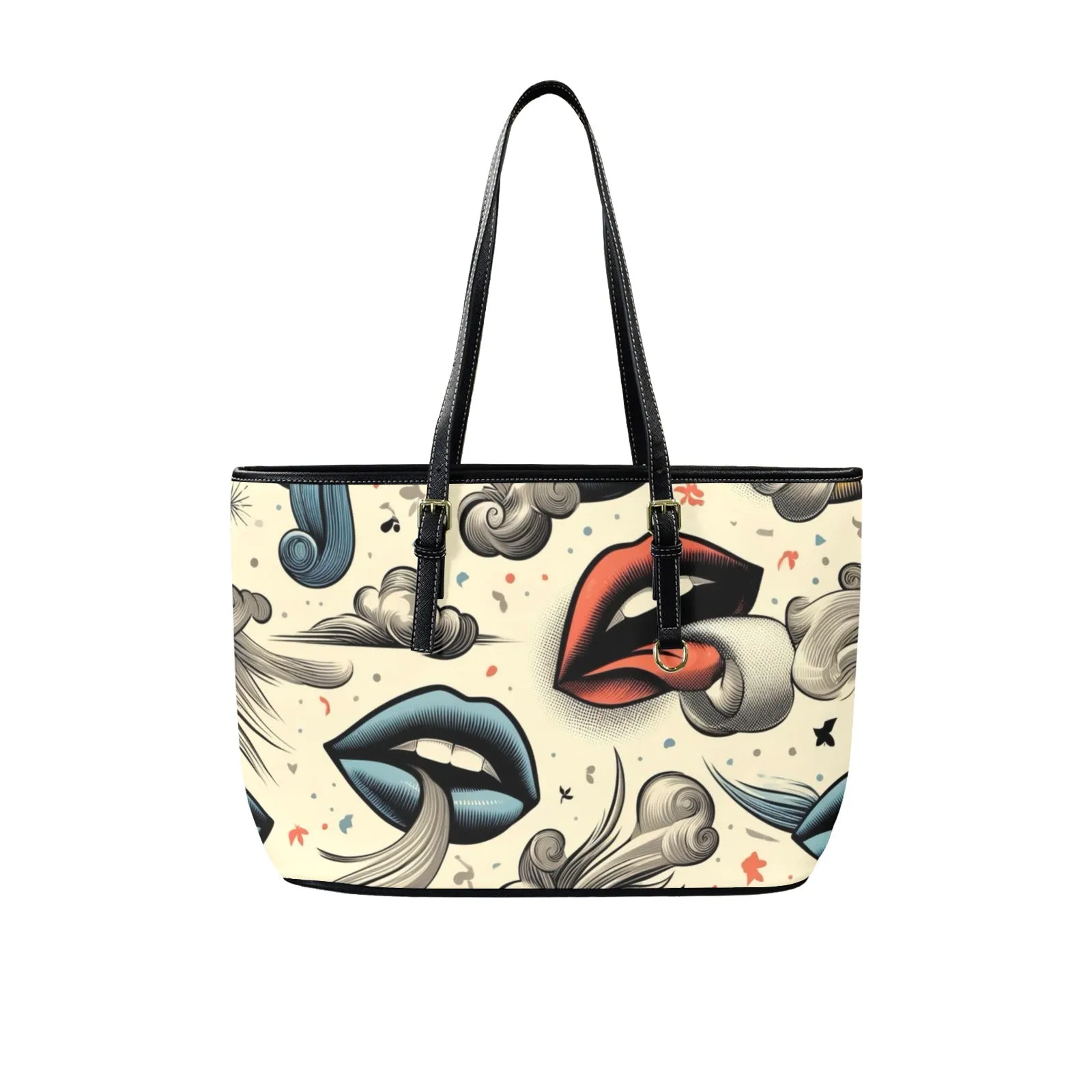 BOUJIE Leathery Tote