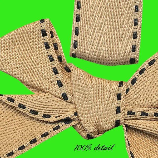 Brown Twill Ribbons