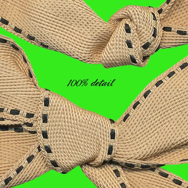 Brown Twill Ribbons