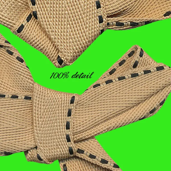 Brown Twill Ribbons
