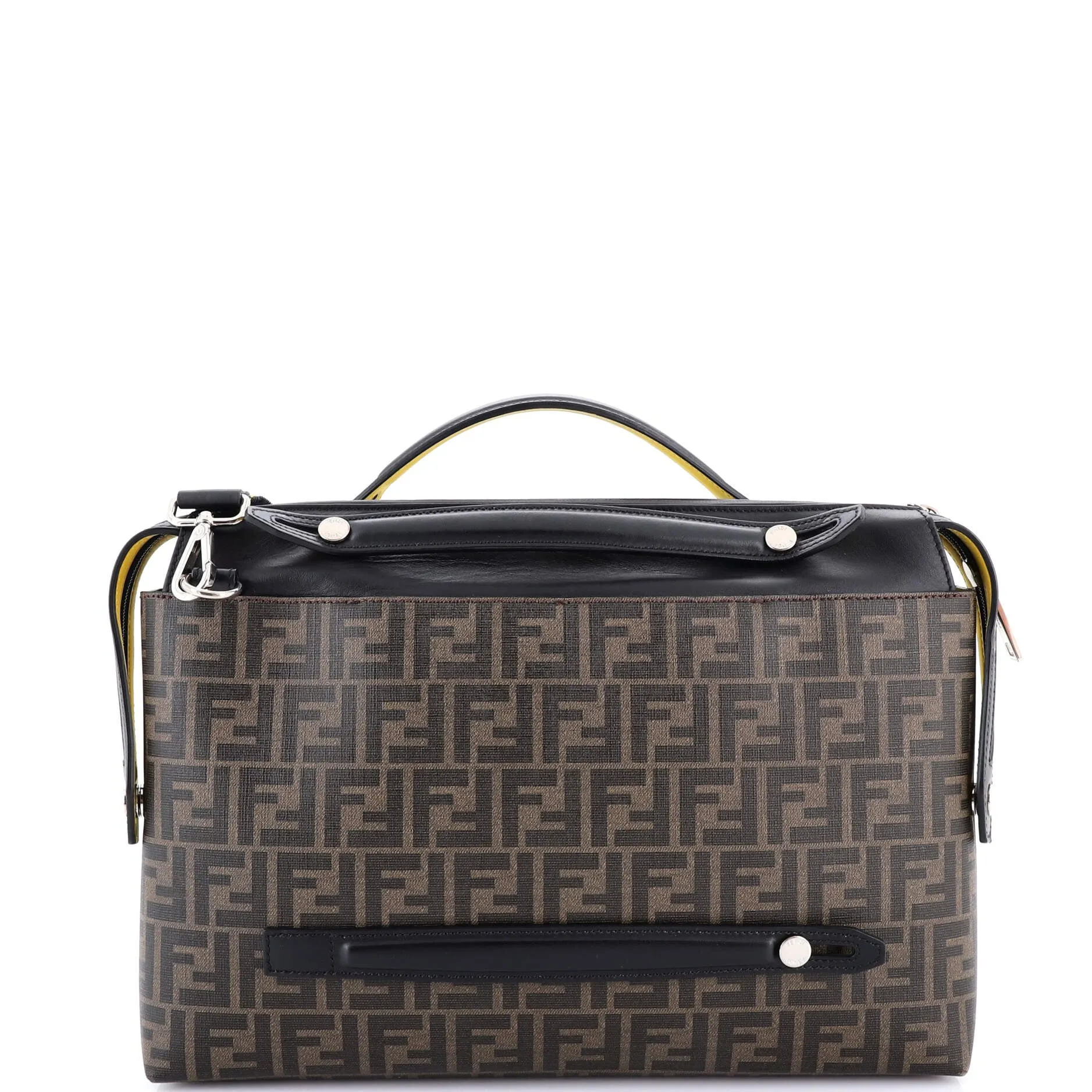 By The Way Laptop Briefcase Zucca Coated Canvas