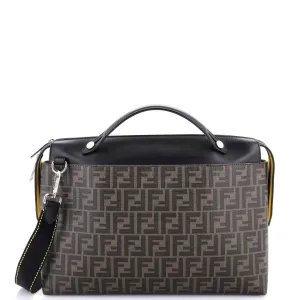 By The Way Laptop Briefcase Zucca Coated Canvas