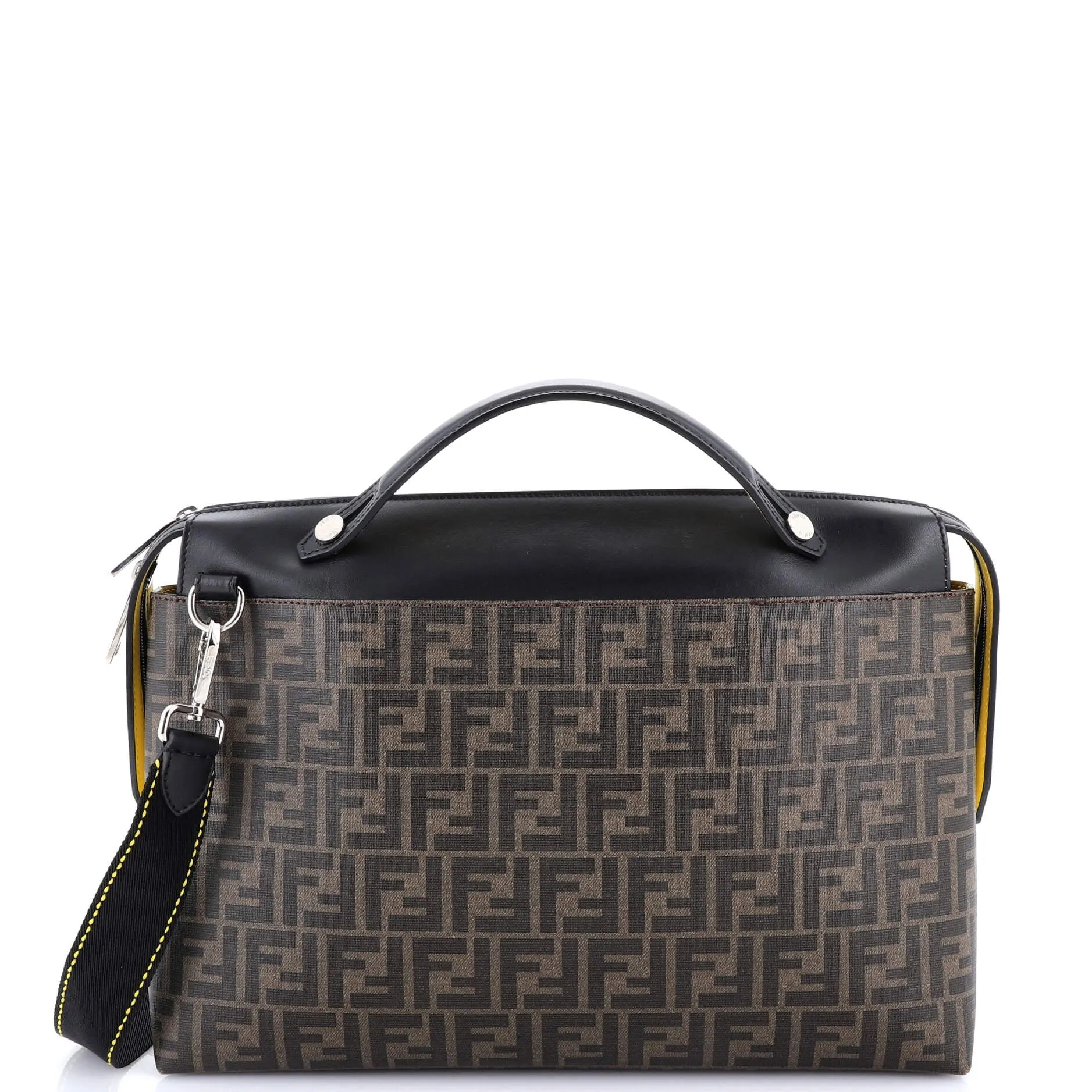 By The Way Laptop Briefcase Zucca Coated Canvas