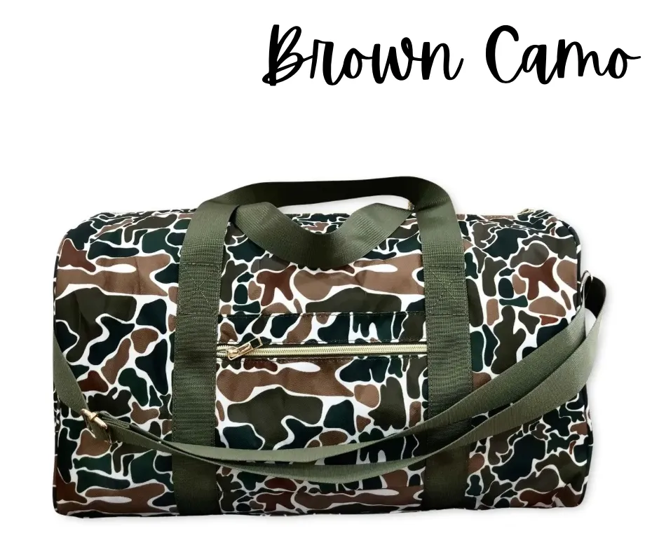 Camo Duffle Bags