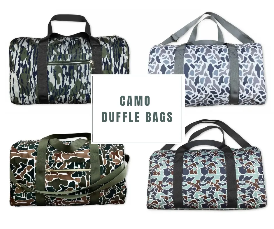Camo Duffle Bags