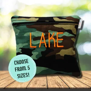 Camouflage Personalized Reusable Bag
