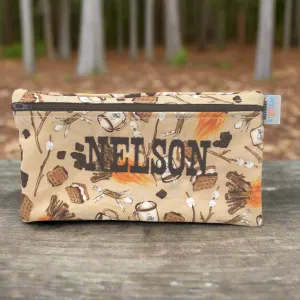 Camping S'Mores Food Safe Personalized Reusable Bag