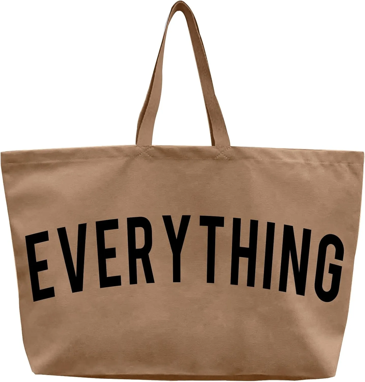 Canvas Tote Bag - Extra Large Shopping Beach Totes Bags Reusable Big Grocery Bag 28" x 8" x 16"