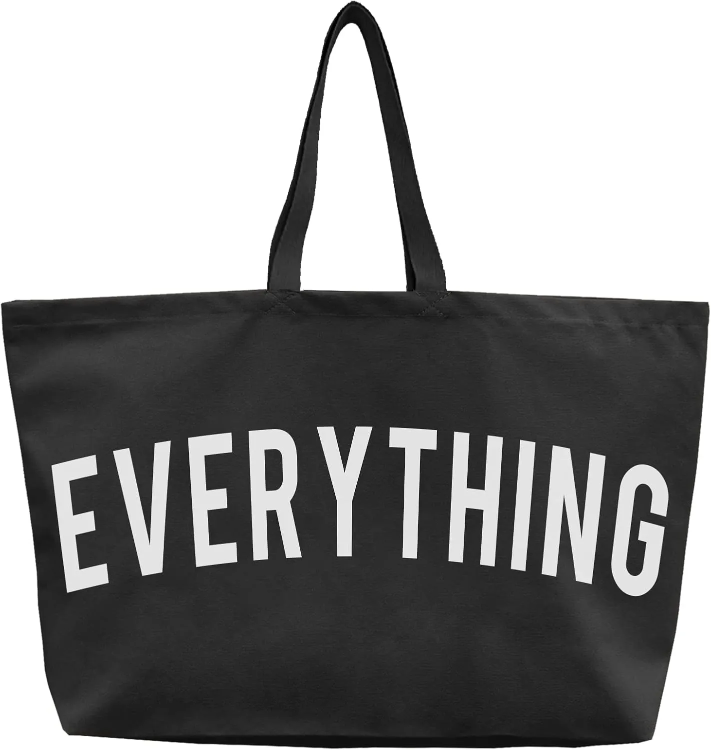 Canvas Tote Bag - Extra Large Shopping Beach Totes Bags Reusable Big Grocery Bag 28" x 8" x 16"