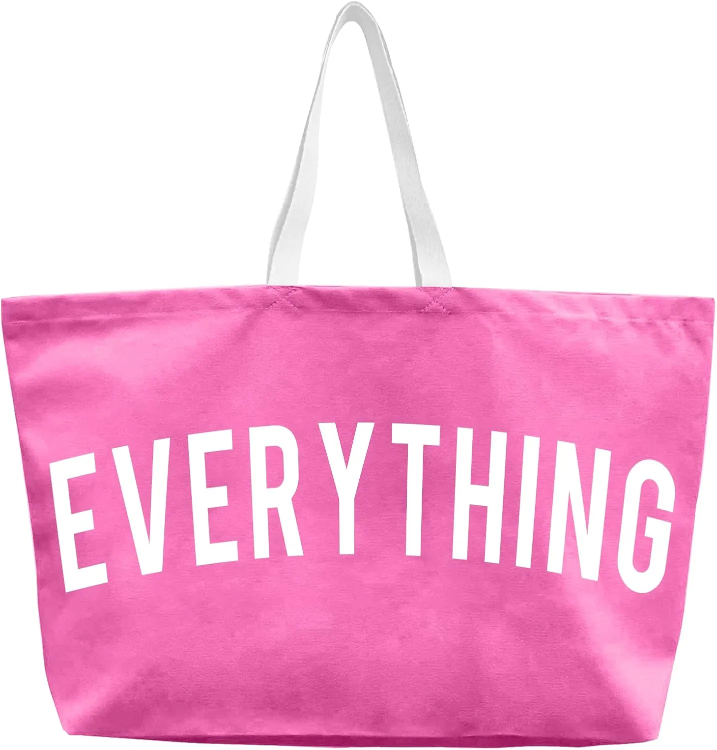 Canvas Tote Bag - Extra Large Shopping Beach Totes Bags Reusable Big Grocery Bag 28" x 8" x 16"