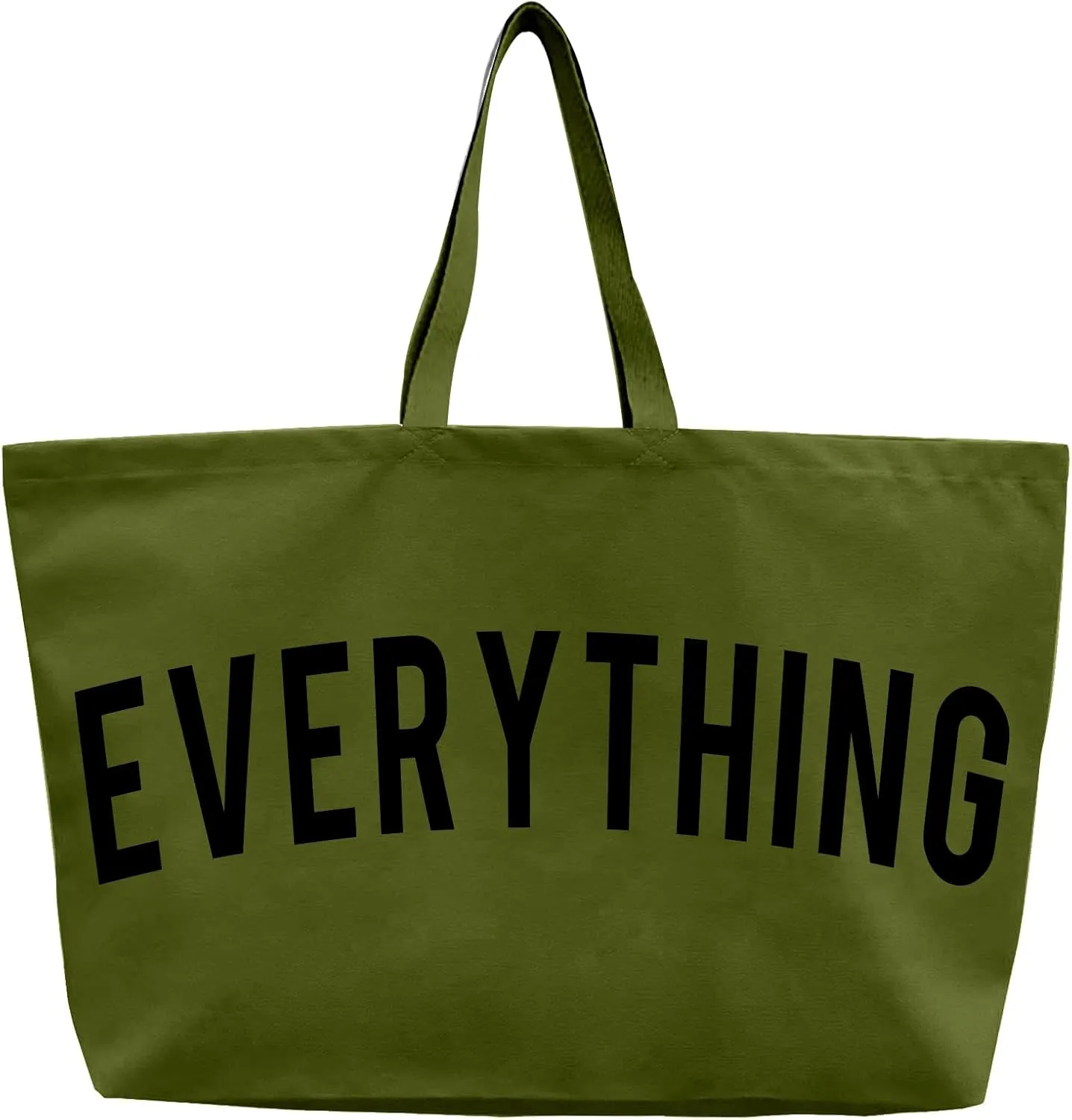Canvas Tote Bag - Extra Large Shopping Beach Totes Bags Reusable Big Grocery Bag 28" x 8" x 16"
