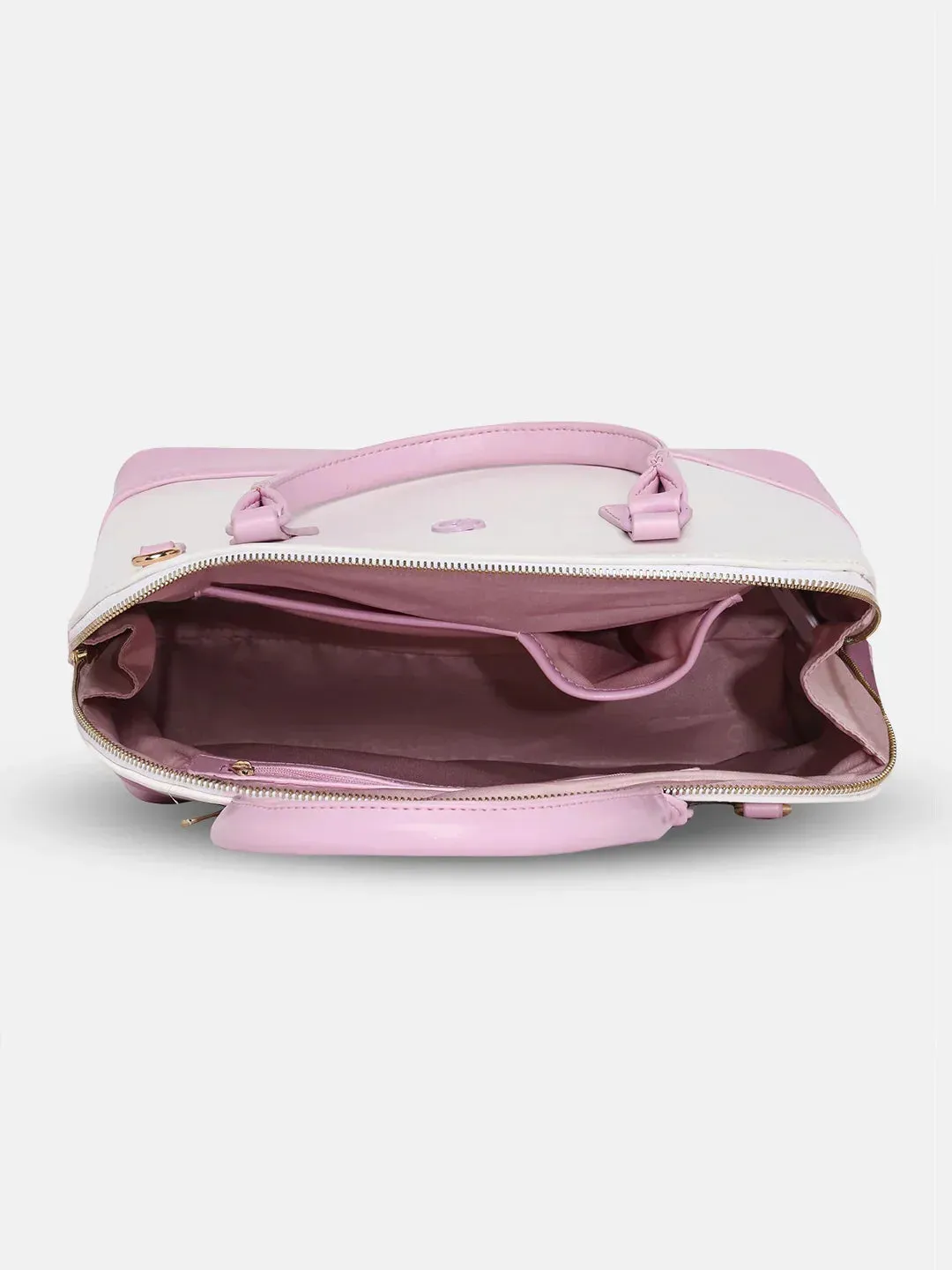 Caprese Aurora Medium Pink Satchel Bag