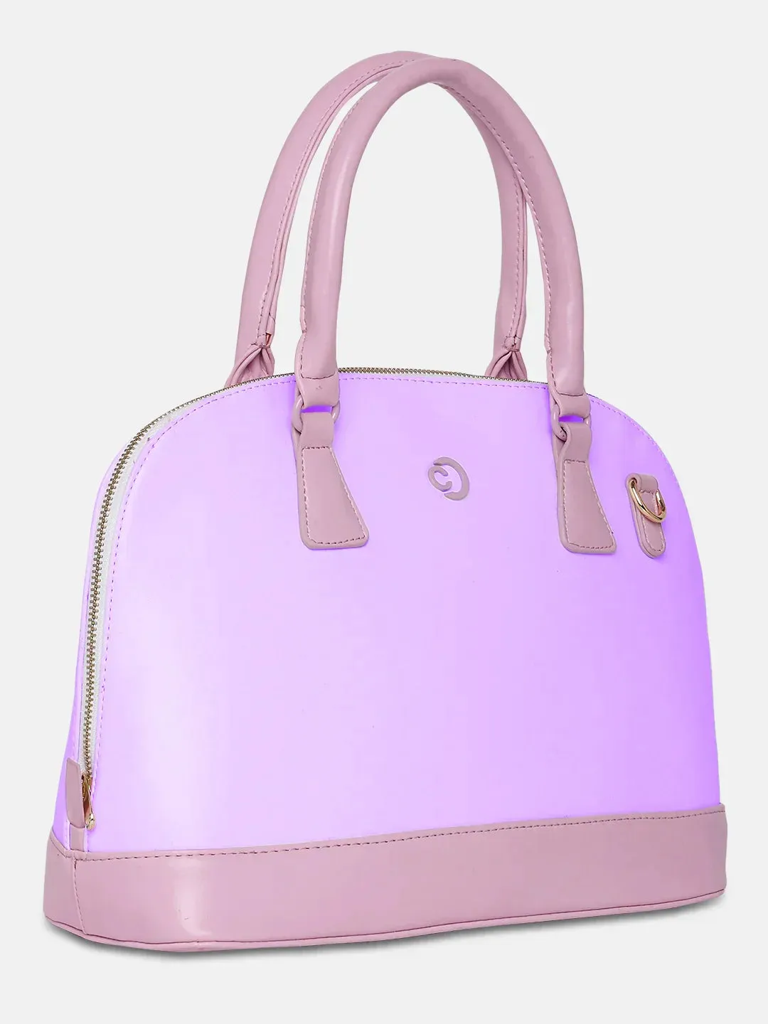 Caprese Aurora Medium Pink Satchel Bag