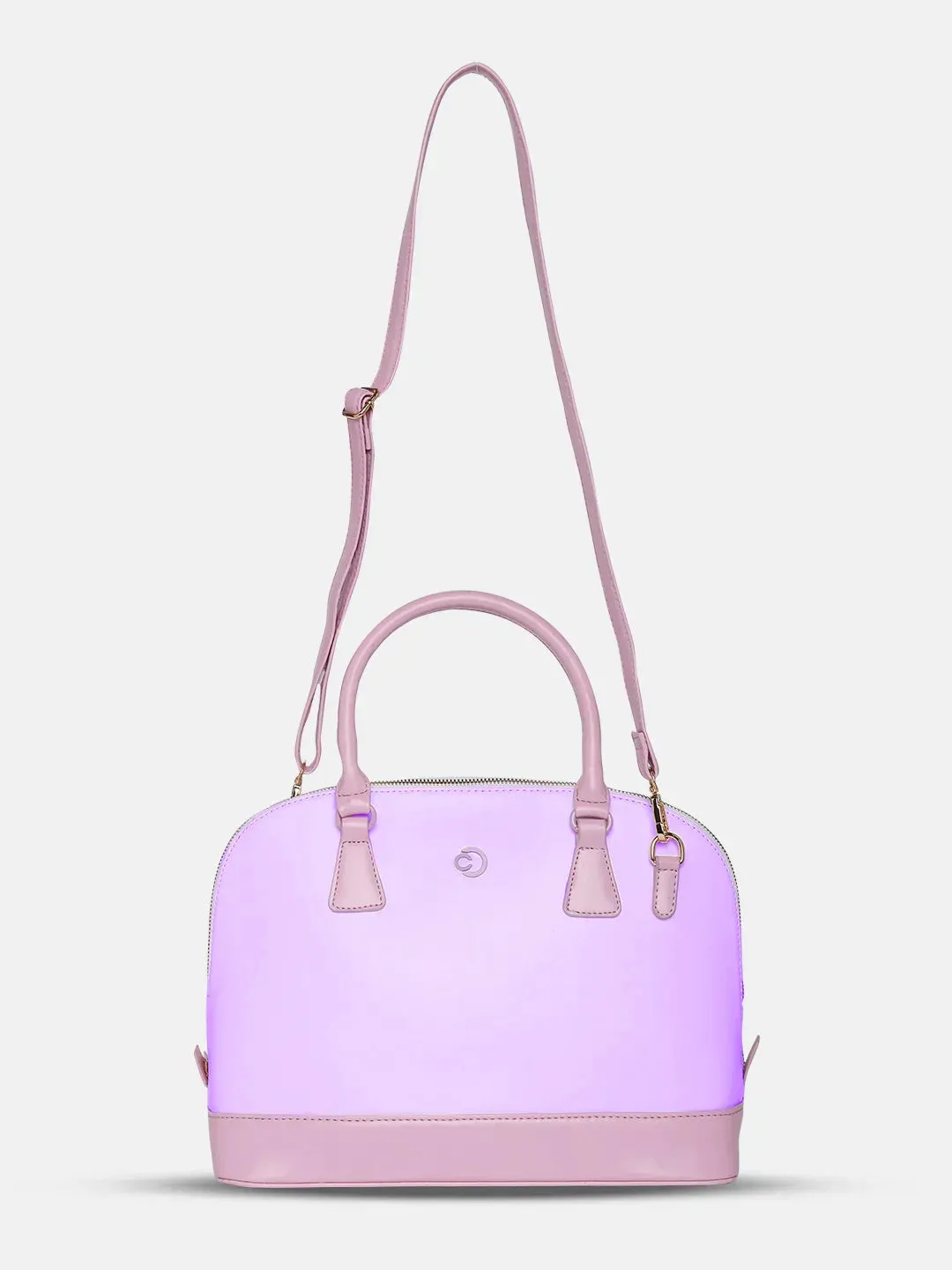Caprese Aurora Medium Pink Satchel Bag