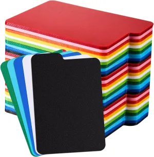 Card Dividers Multicolor Pp Trading Card Page Dividers Playing Separator for Office and Sports Gathering Storage Supplies, 2.6 x 3.8 Inch, 10 Colors(250 Pcs)