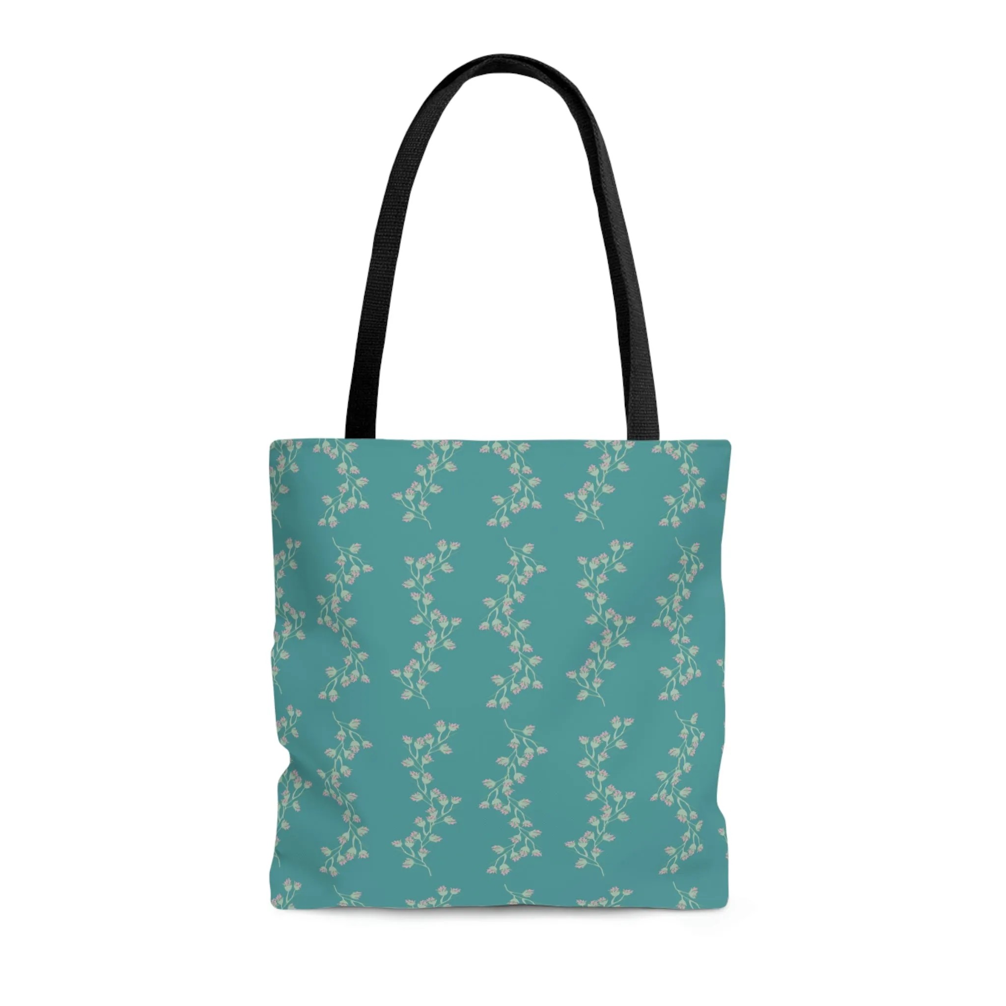 Cascading Floral Tote Bag
