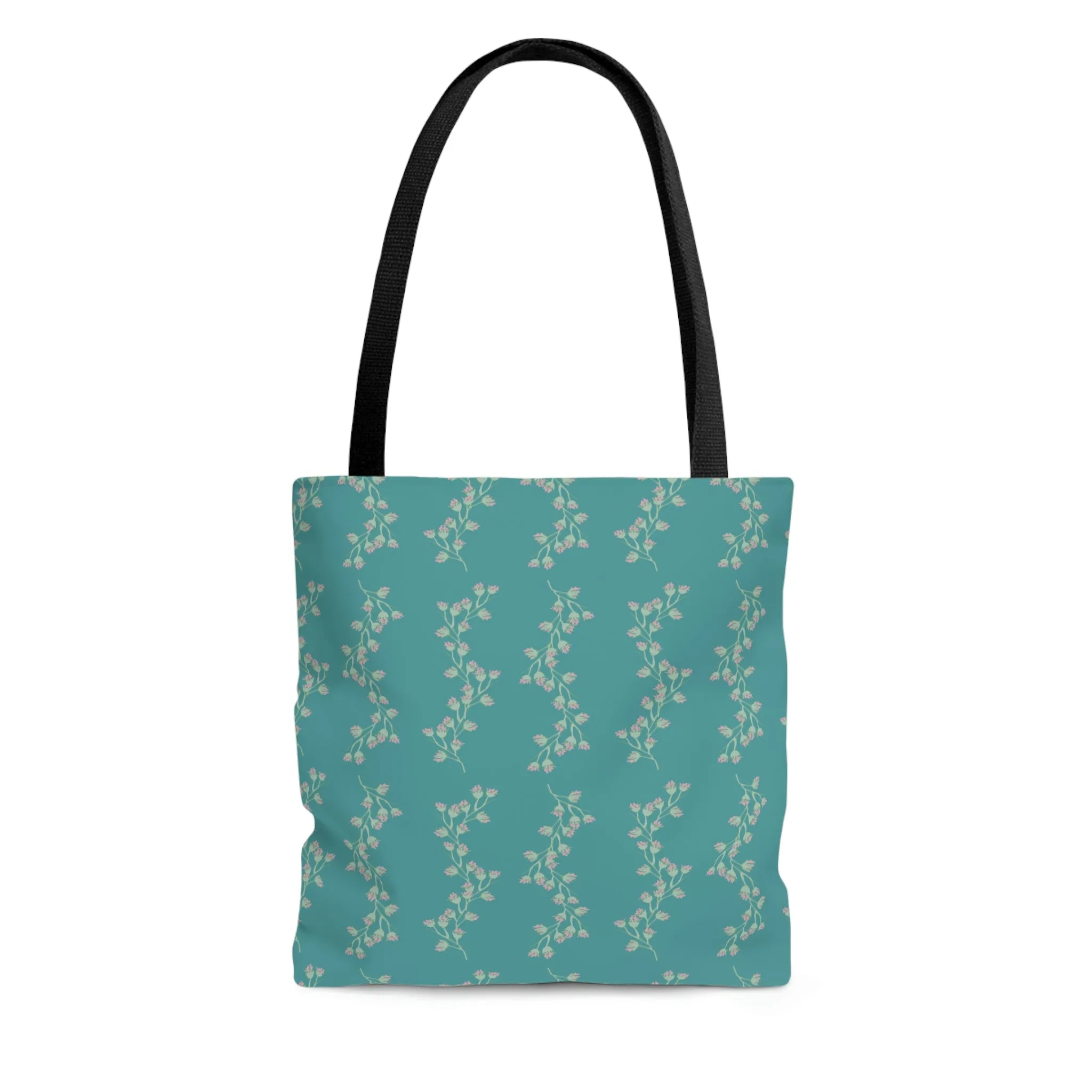 Cascading Floral Tote Bag