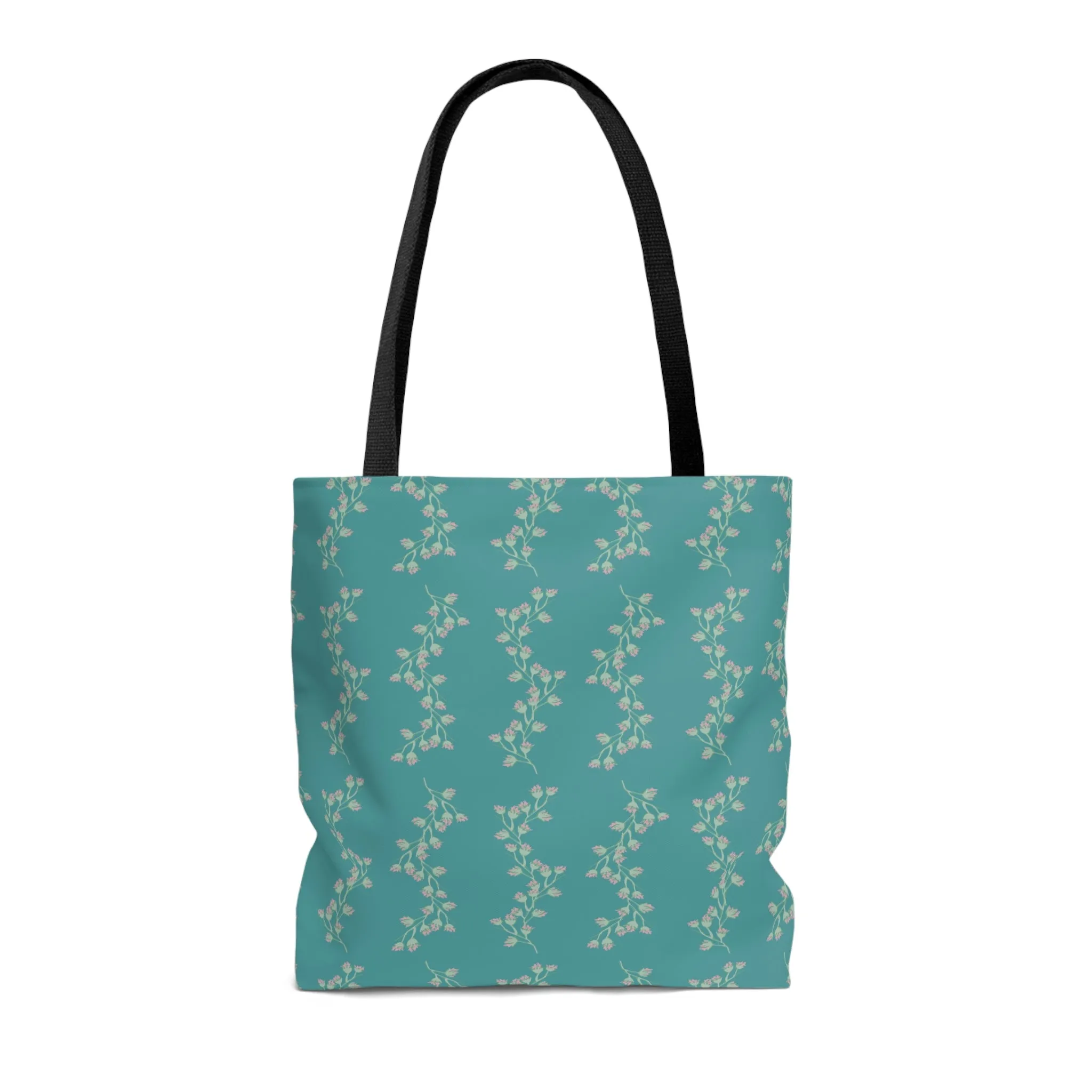 Cascading Floral Tote Bag