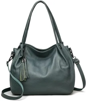Casual Tote Women Shoulder Bags Cow Genuine Leather Women Bags Designer Brand Female Handbags Crossbody Bag