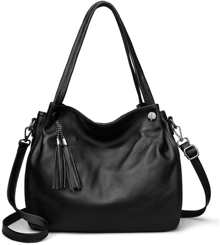 Casual Tote Women Shoulder Bags Cow Genuine Leather Women Bags Designer Brand Female Handbags Crossbody Bag