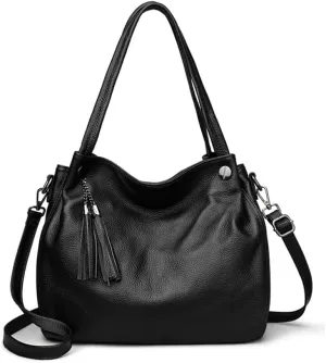 Casual Tote Women Shoulder Bags Cow Genuine Leather Women Bags Designer Brand Female Handbags Crossbody Bag
