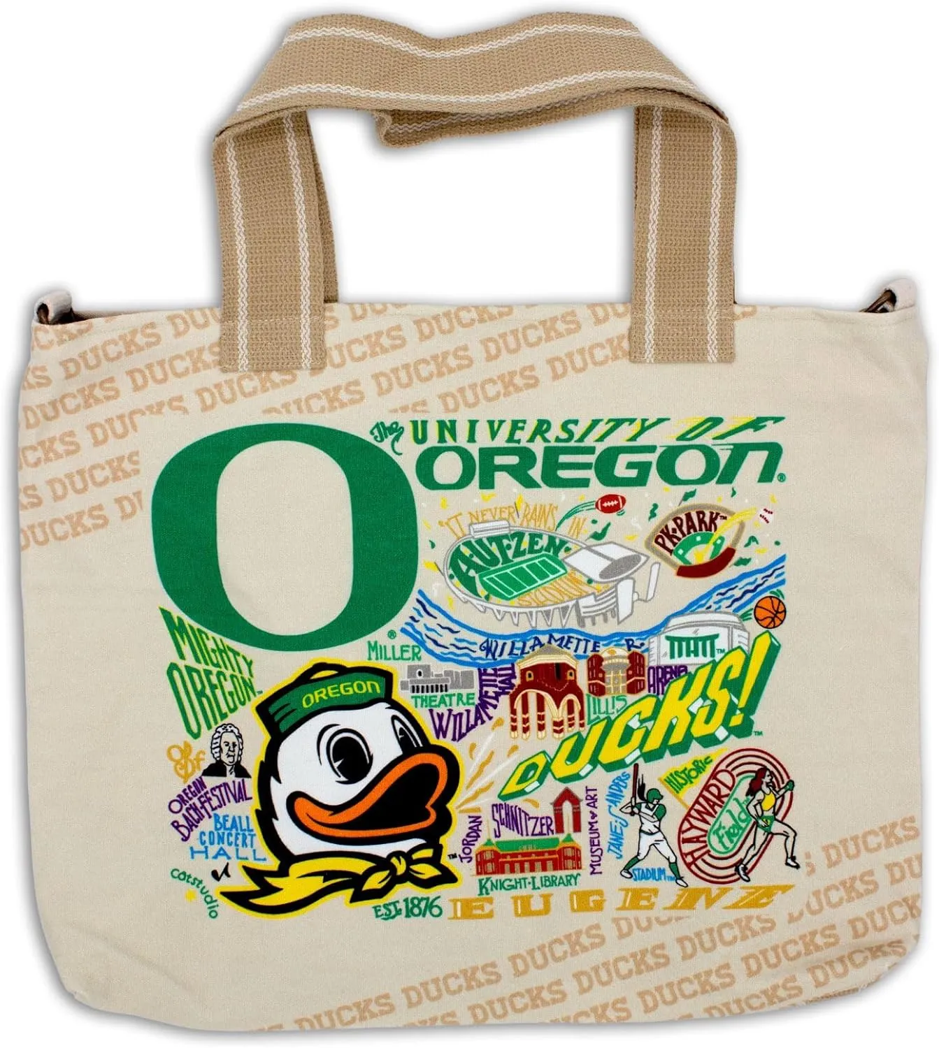 Catstudio Collegiate Tote Bag