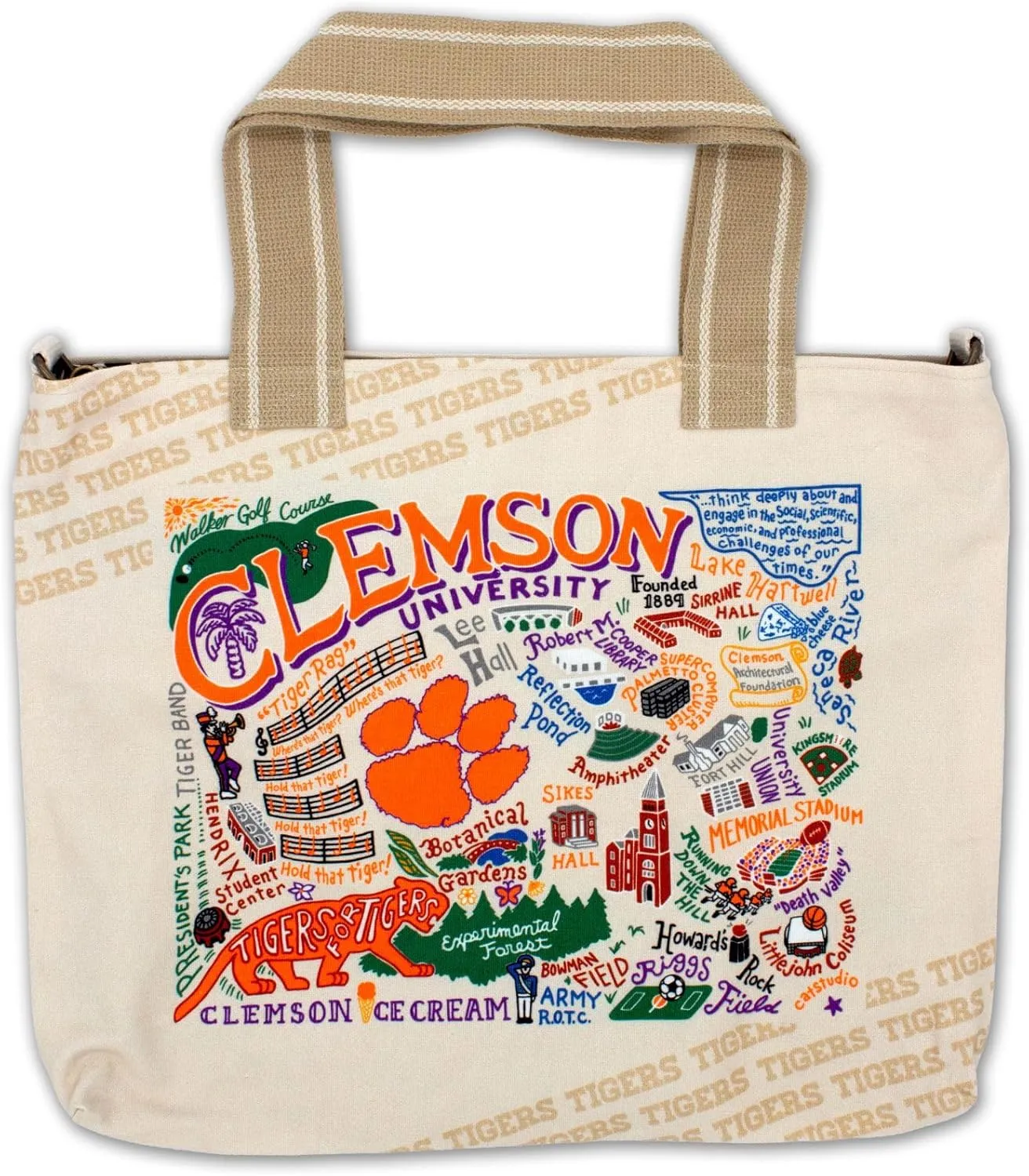 Catstudio Collegiate Tote Bag