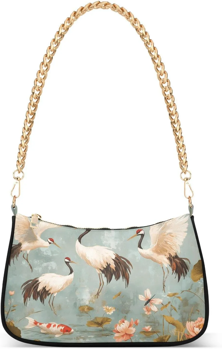 CEBUGI Crossbody Bags for Women Shoulder Purse Crane Handbags Stylish Clutch Purse with Chain Strap