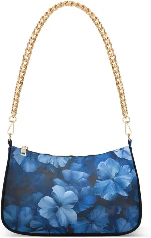 CEBUGI Crossbody Bags for Women Shoulder Purse Flower Handbags Stylish Clutch Purse with Chain Strap
