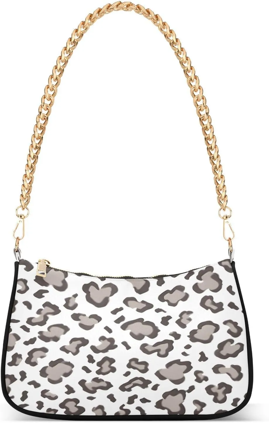 CEBUGI Crossbody Bags for Women Shoulder Purse Leopard Print Handbags Stylish Clutch Purse with Chain Strap