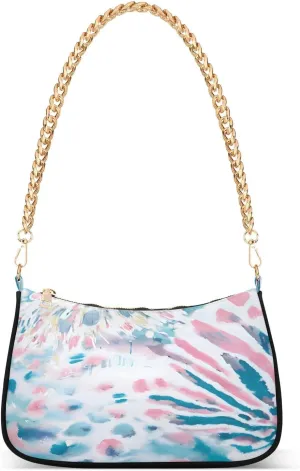 CEBUGI Crossbody Bags for Women Shoulder Purse Leopard Print Handbags Stylish Clutch Purse with Chain Strap