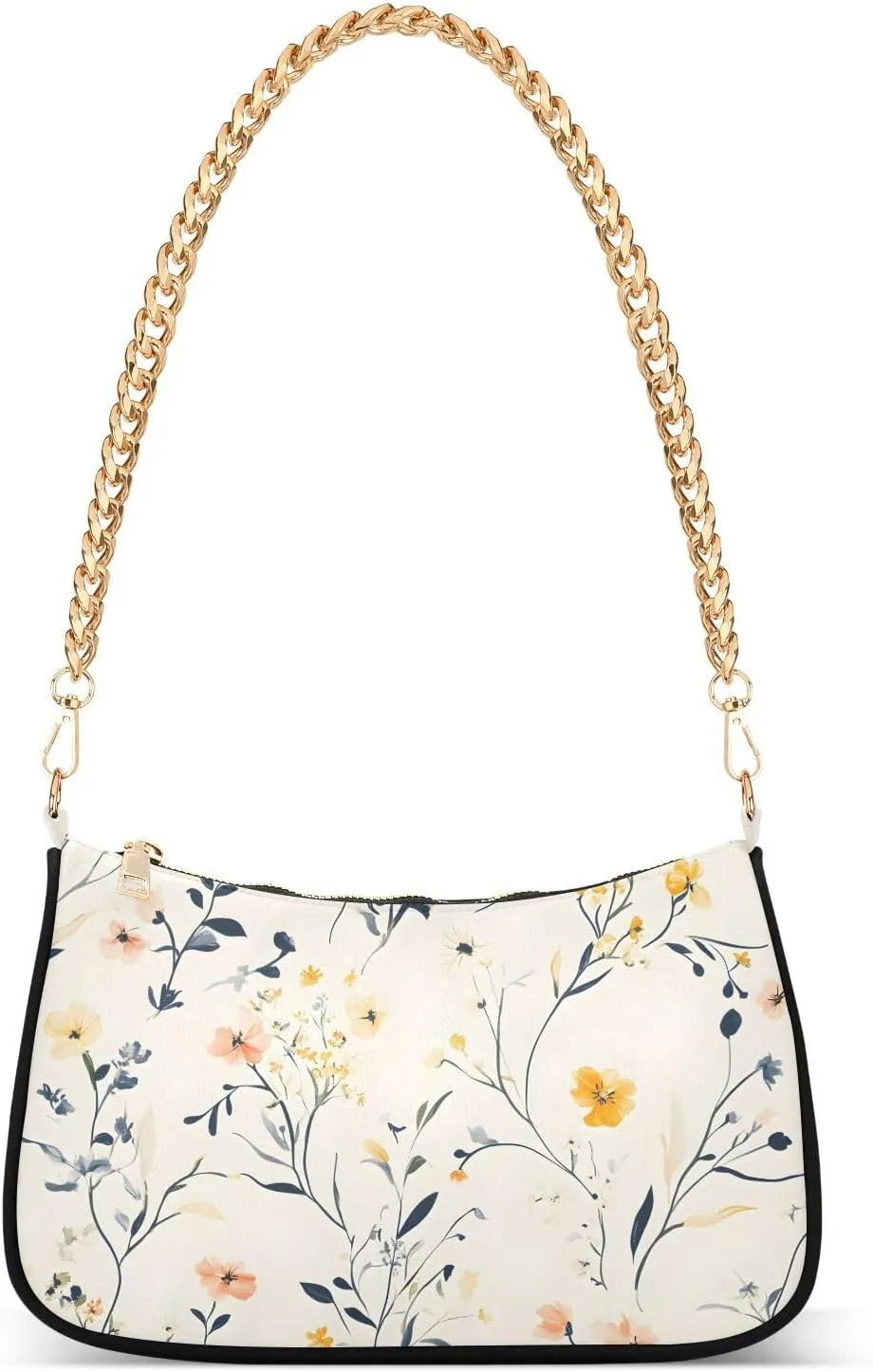 CEBUGI Crossbody Bags for Women Shoulder Purse Small Floral Handbags Stylish Clutch Purse with Chain Strap