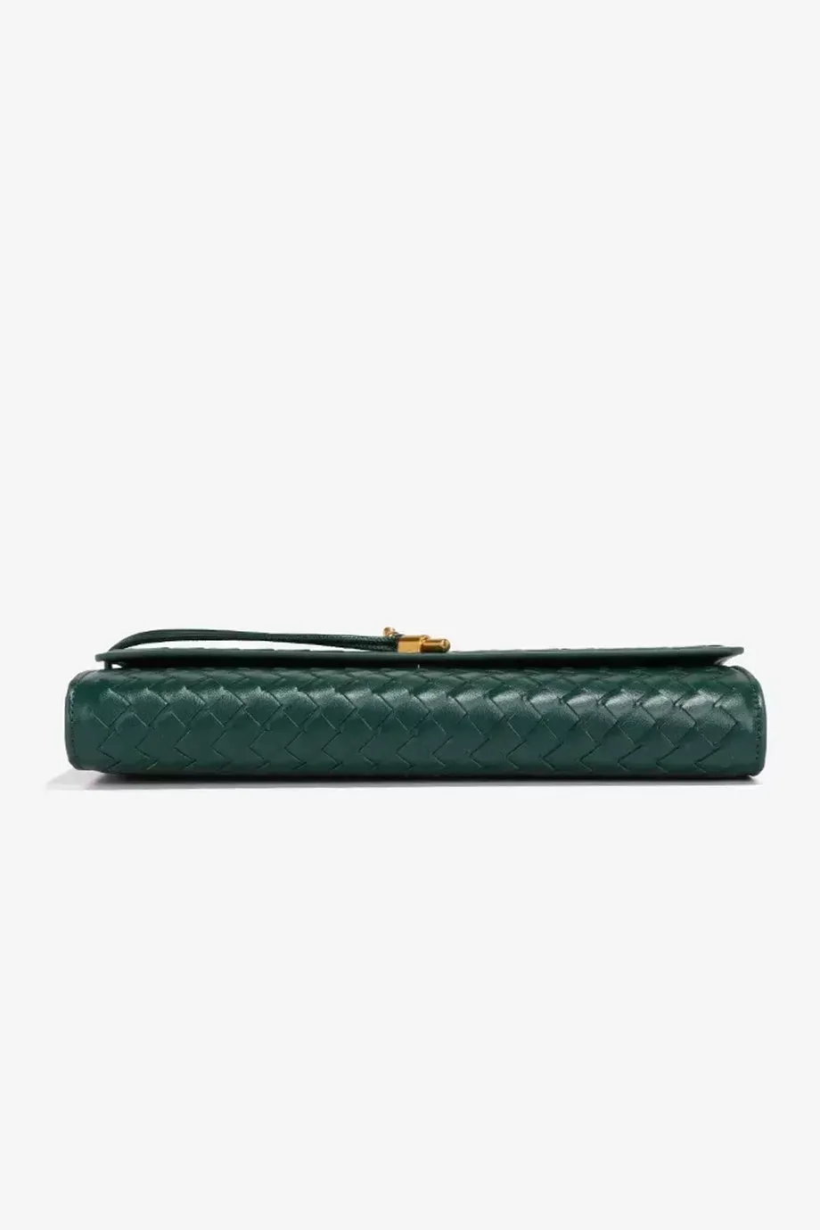 Charisma Πλεκτή Μίνι Τσάντα Baquette Clutch