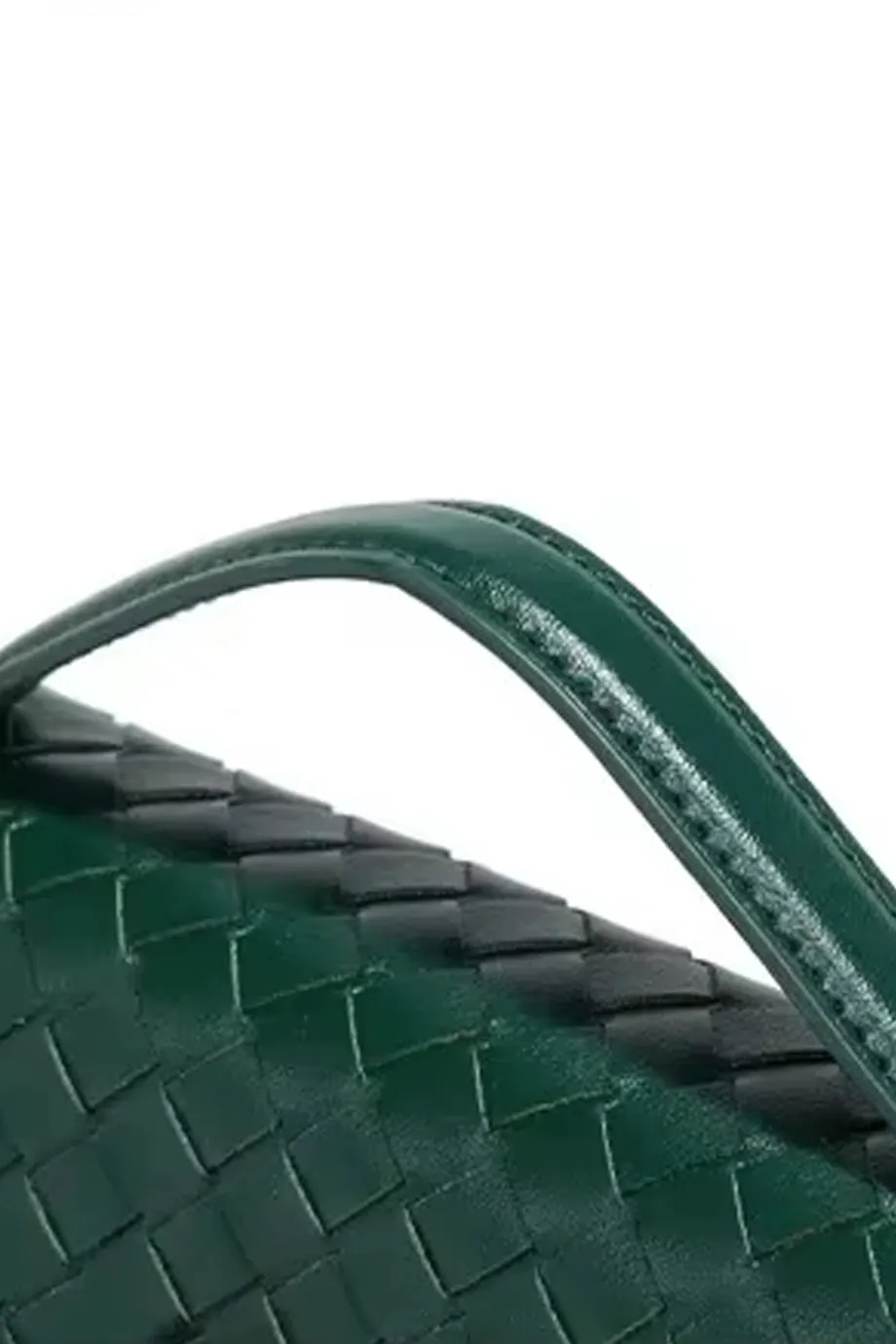 Charisma Πλεκτή Μίνι Τσάντα Baquette Clutch