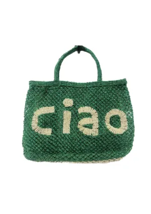 CIAO BAG SMALL - APPLE GREEN / NATURAL - THE JACKSONS
