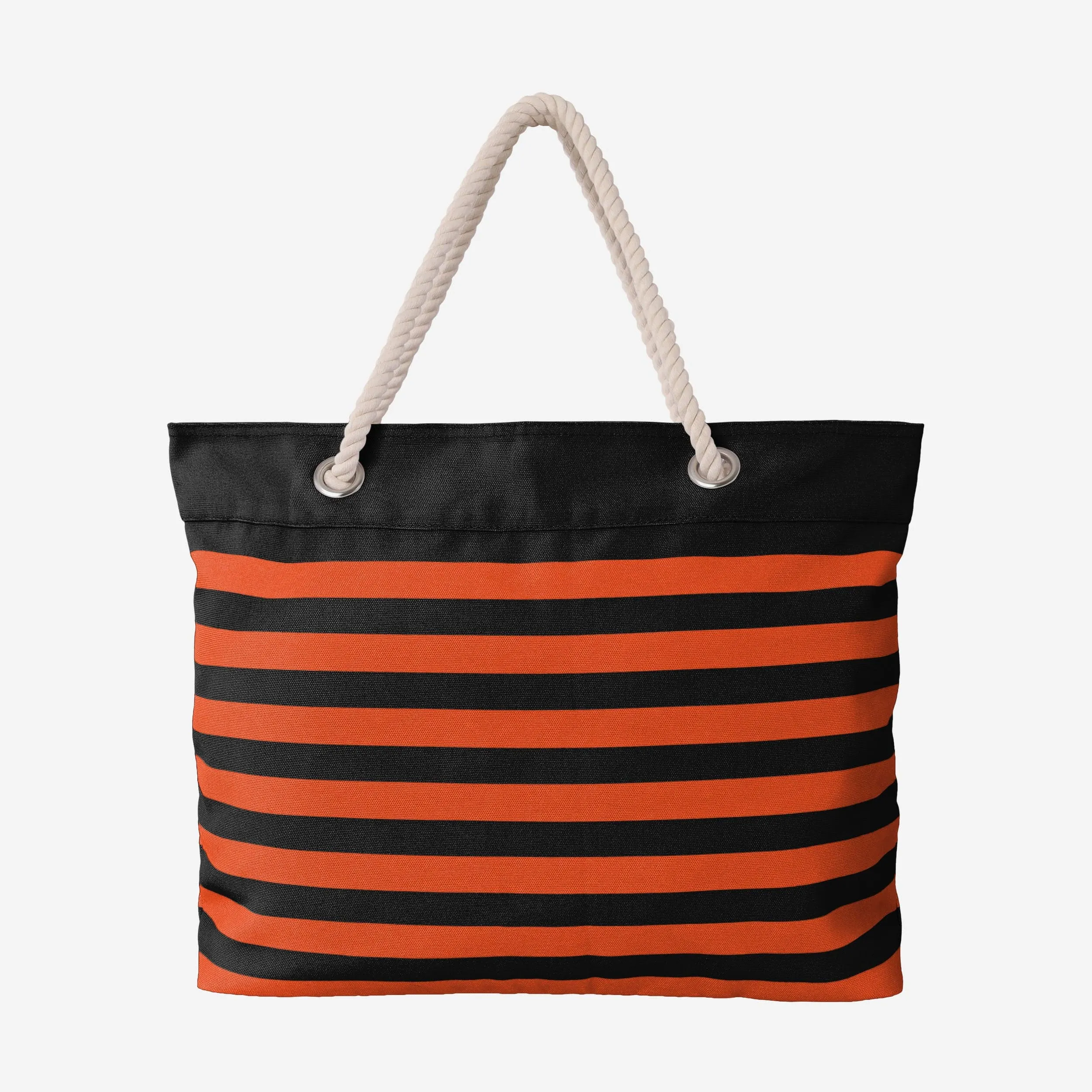 Cincinnati Bengals Nautical Stripe Tote Bag