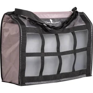 Classic Equine Top Load Hay Bag- Grey/Tan