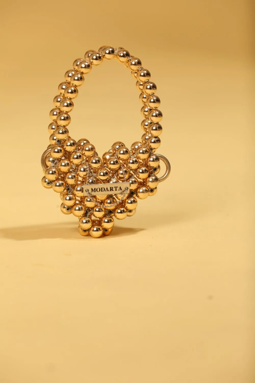 Classic Golden Pearl Mini Handbag