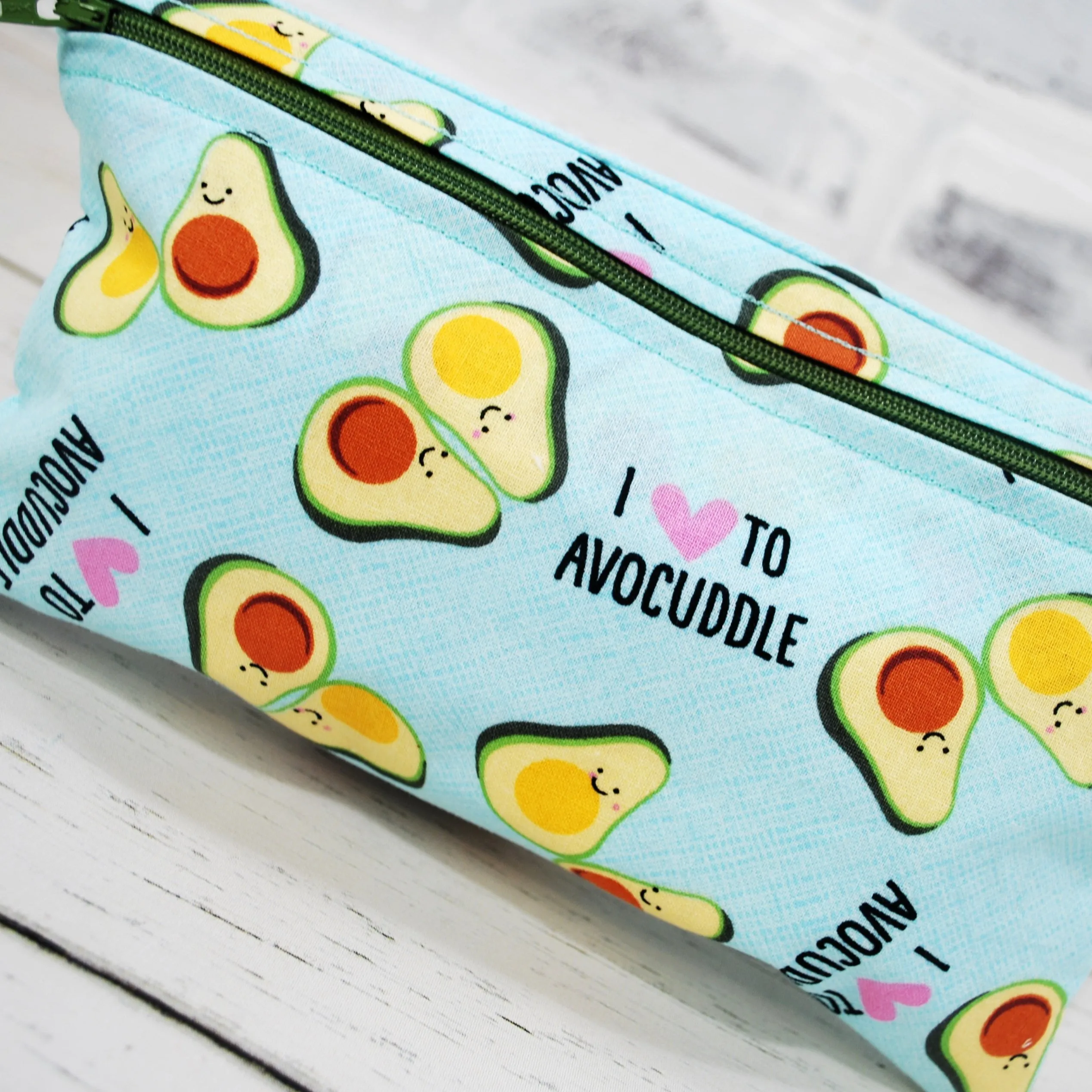 CLEARANCE Avocado Cuddle Reusable Food Bag