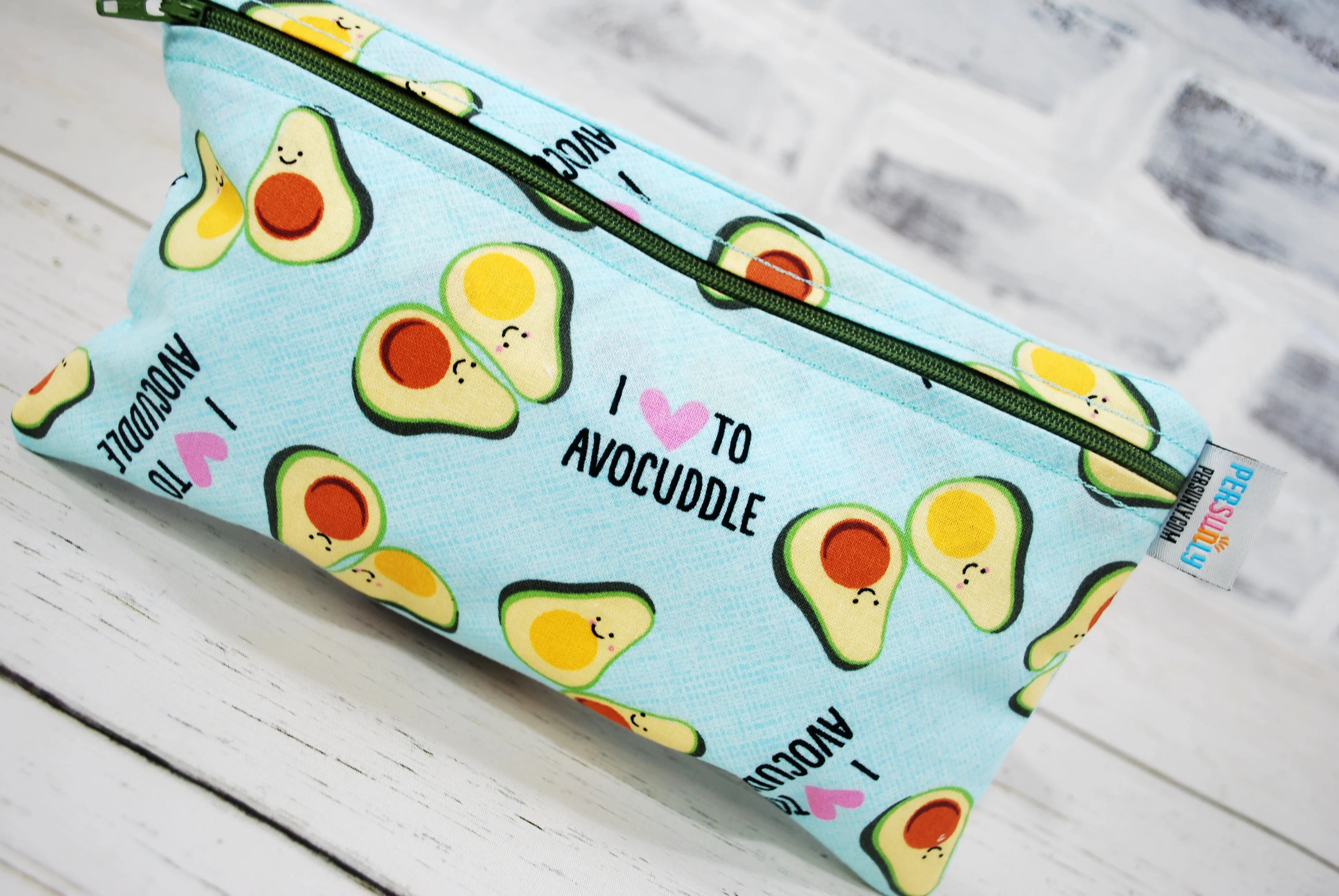 CLEARANCE Avocado Cuddle Reusable Food Bag