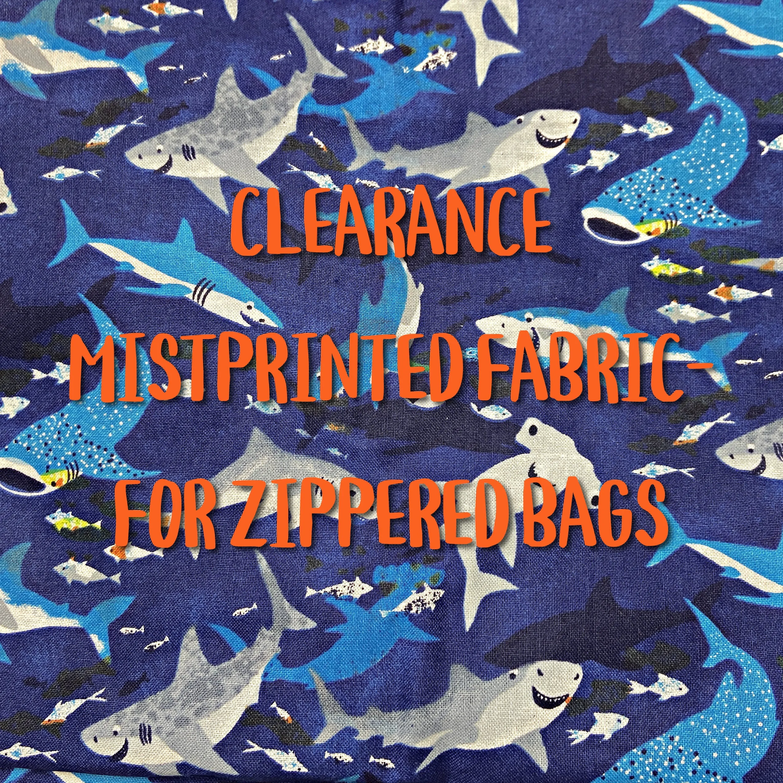 CLEARANCE Finding Sharks Reusable Food Bag