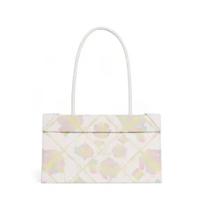 Click Medium Foldable Shoulder Bag - Daylight White