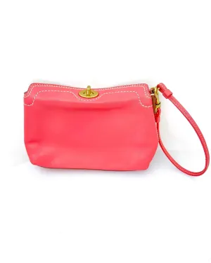 COACH HAMPTON LEATHER CAPACITY WRISTLET