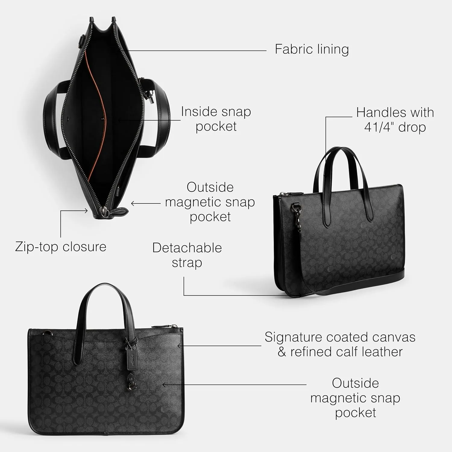 COACH Isaac Briefcase