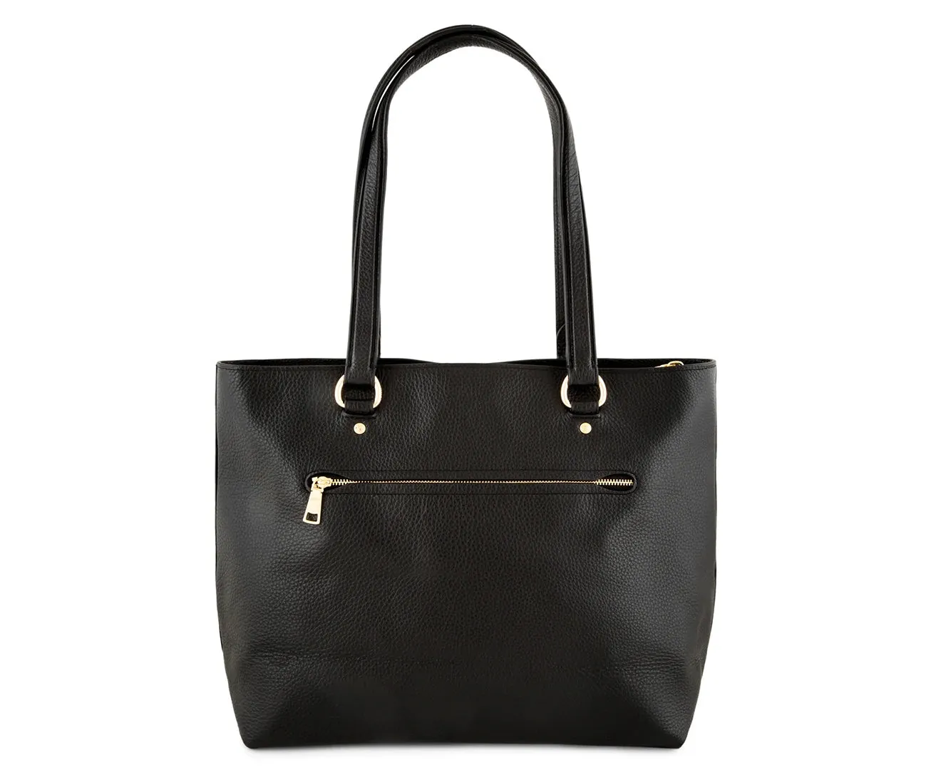 COACH PEBBLE LEATHER BAY TOTE BAG