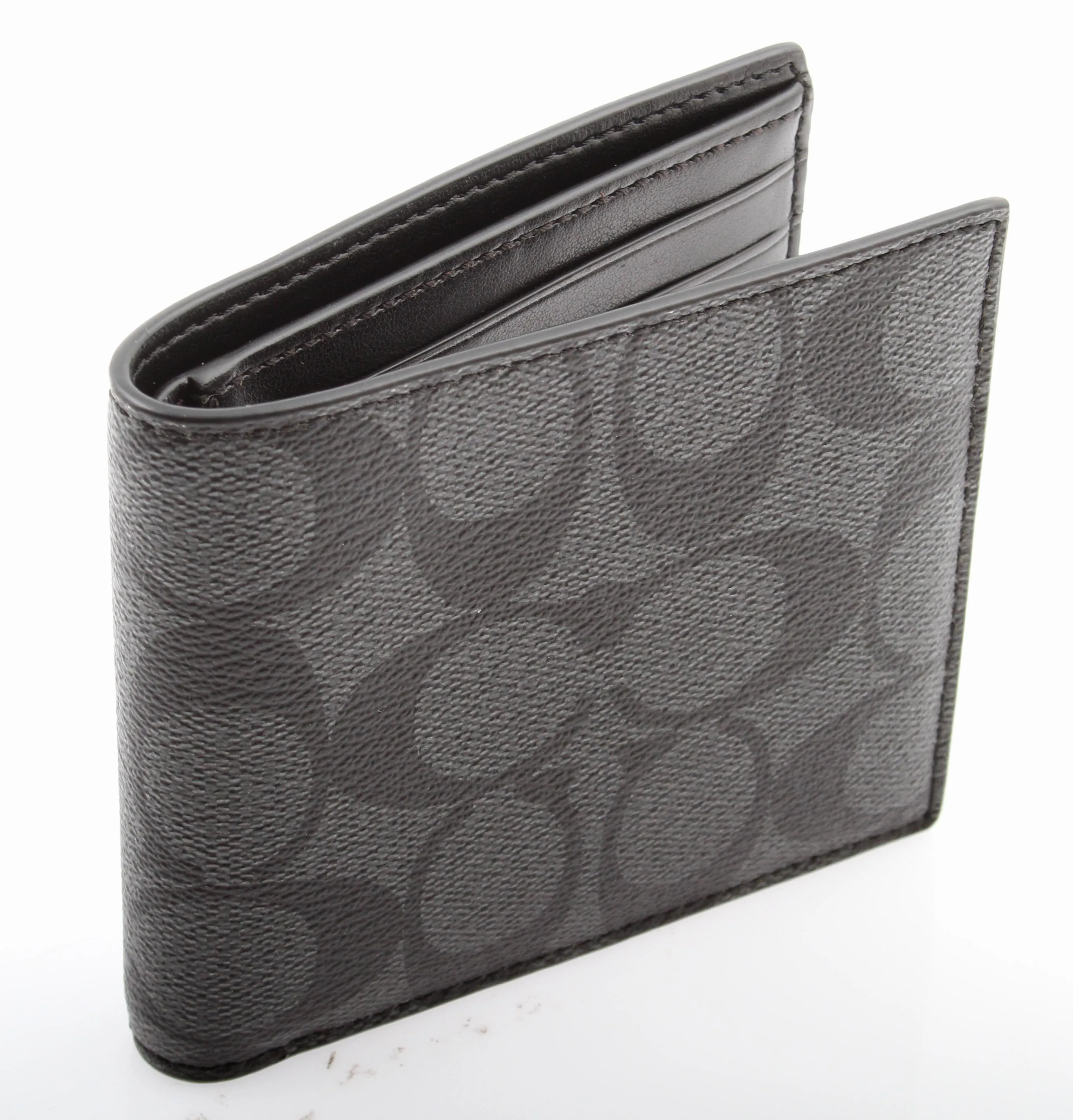 COACH SIGNATURE MONOGRAM 3 IN 1 MEN'S WALLET