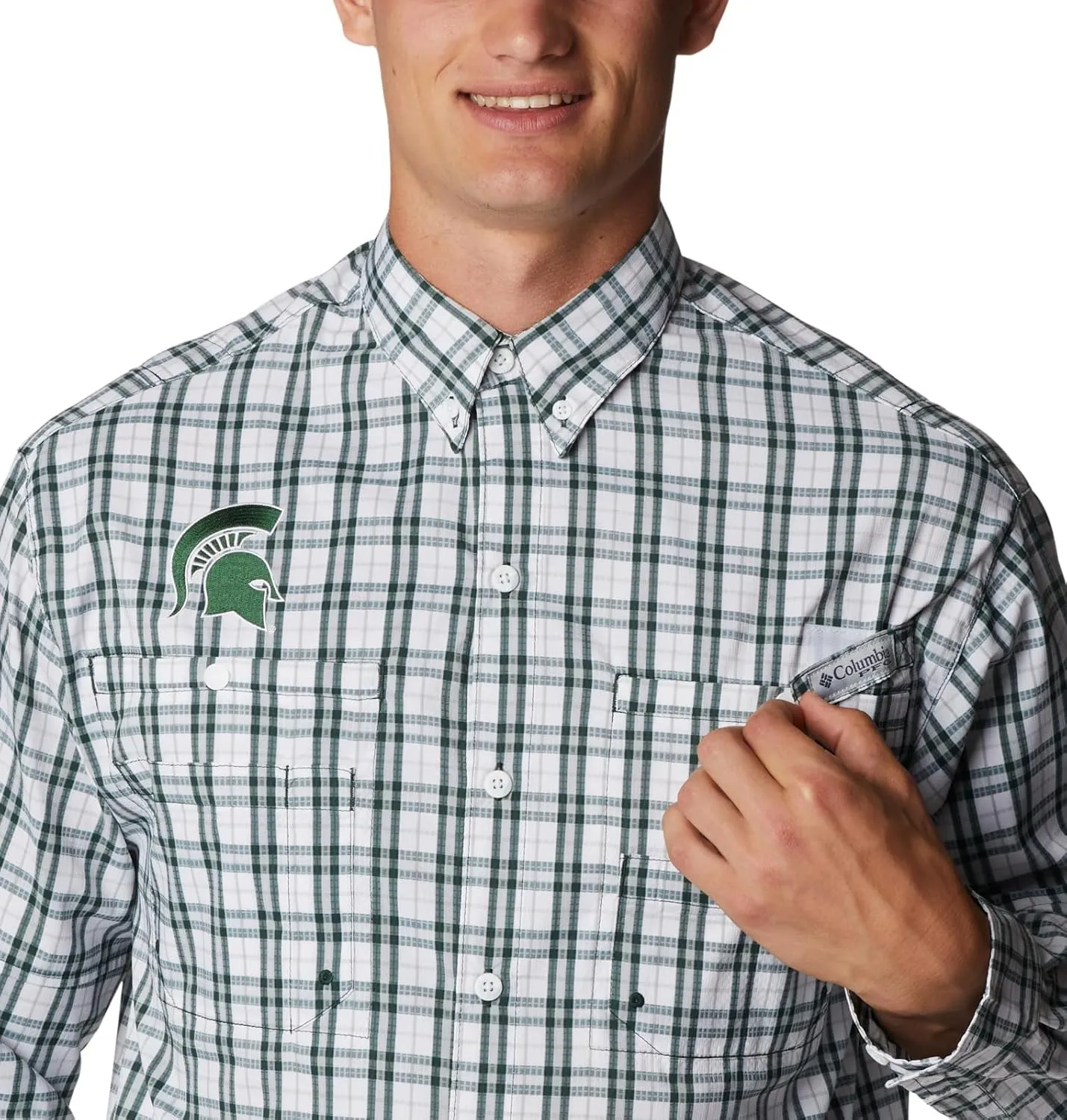 Columbia Men's Collegiate Super Tamiami Long Sleeve Shirt