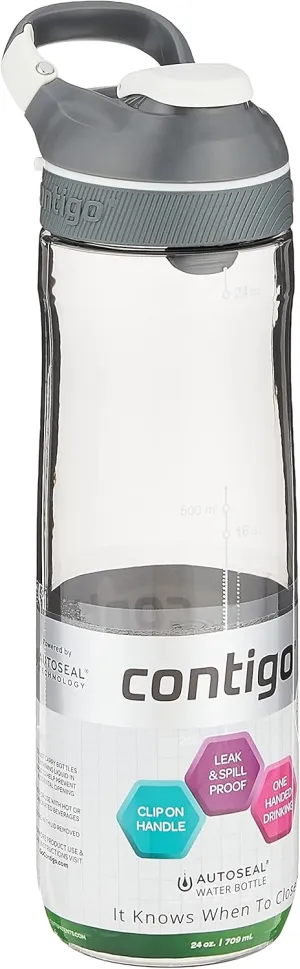 Contigo AUTOSEAL Cortland Water Bottle, 24 oz., Smoke