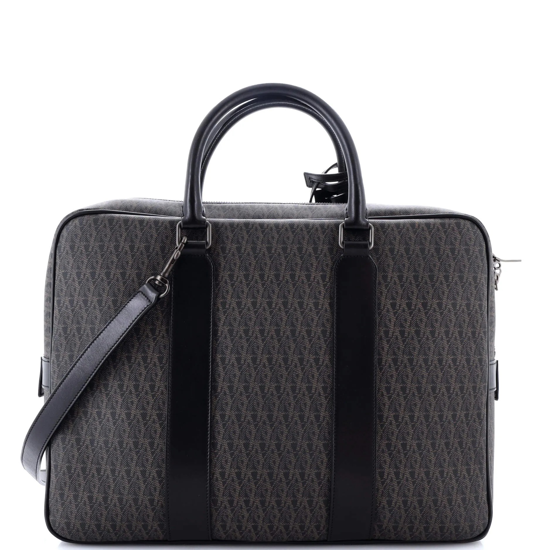 Convertible Briefcase Monogram Canvas with Applique Medium